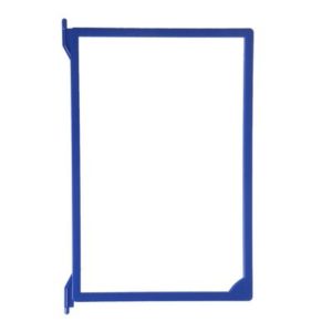 Рамка пластиковая для перекидной системы A4 , цвет синий, 1931661